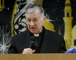 Cardinal Cupich offers remarks. (Karen Callaway/Chicago Catholic)