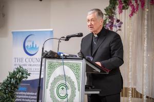 Cardinal Cupich addresses those in attendance. (Deacon Randy Belice/Chicago Catholic)