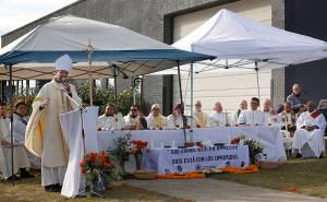 Bishop Maldonado delivers the homily. (Karen Callaway/Chicago Catholic)