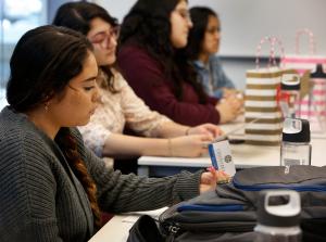 La escuela es parte de la Red Cristo Rey, basada en Chicago. Foto: Karen Callaway/Católico