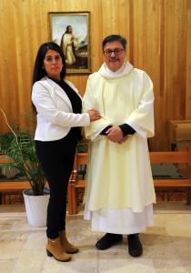Diácono Francisco Medina con su esposa María Olivia
