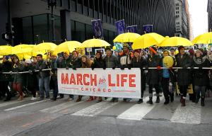 Marcha por la Vida en Chicago. Foto: Karen Callaway/Católico