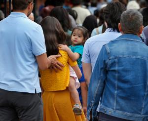 Fieles de toda la arquidiócesis se dieron cita en el Santuario, como parte de la Peregrinación Eucarística Nacional.