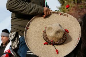 Más de 900 jinetes del club Vaqueros Unidos hicieron la peregrinación al Santuario de Ntra. Sra. de Guadalupe el 7 de diciembre. Foto: Karen Callaway/Católico