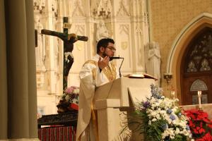 La misa fue celebrada por el padre Jesús Raya Custodio.