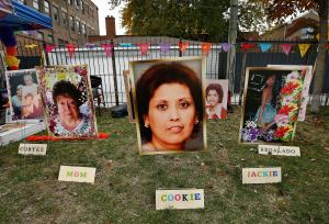 Imágenes de los seres queridos en las ofrendas del Día de Muertos en San Procopio. La celebración de dos días se llevó a cabo el 1 y 2 de noviembre.